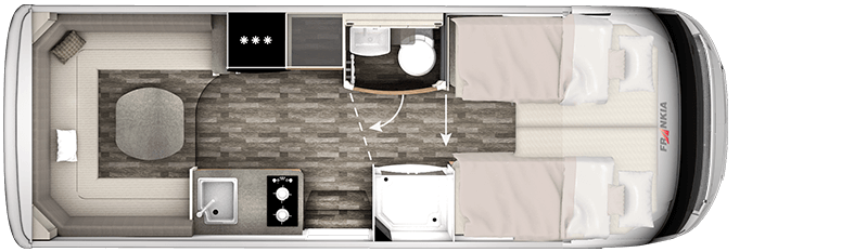FRANKIA F-Line I 680 PLUS – Grundriss FRANKIA F-Line I 680 PLUS – Grundriss