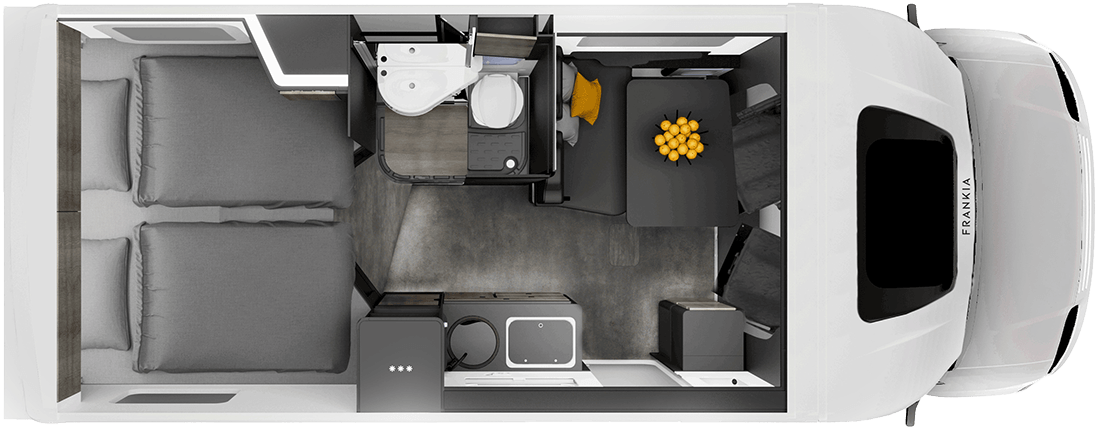 FRANKIA NOW 7.0 L – Grundriss FRANKIA NOW 7.0 L – Grundriss