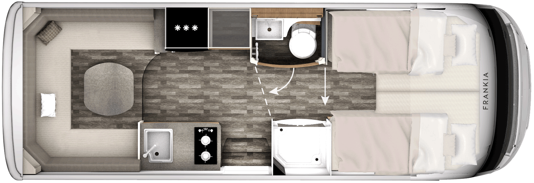 FRANKIA F-Line I 680 PLUS – Grundriss FRANKIA F-Line I 680 PLUS – Grundriss