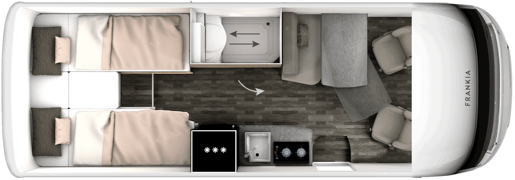 FRANKIA MI 7 GDK NEO BLACK LINE – Grundriss