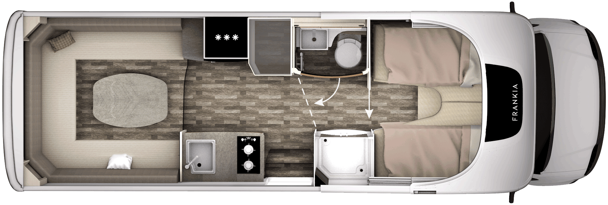 FRANKIA TOGETHER A 740 – Grundriss