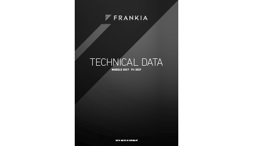 FRANKIA Pricelist 2027
