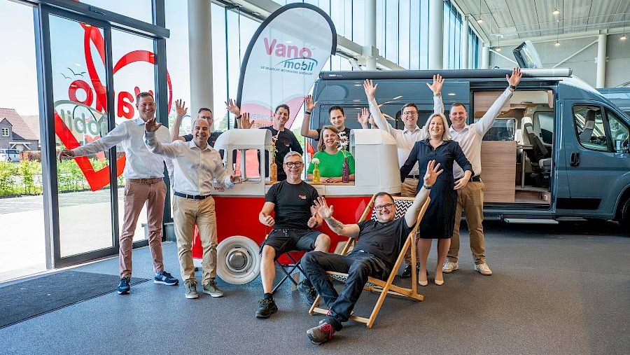 FRANKIA in Belgien – Vanomobil: Showroom Lokeren