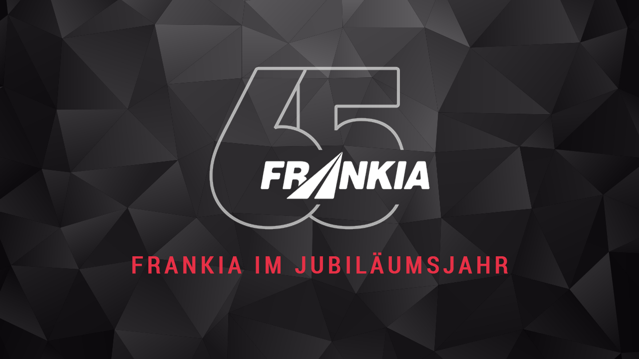 65 ans d'innovation : FRANKIA dans son année anniversaire ! 65 ans d'innovation : FRANKIA dans son année anniversaire !